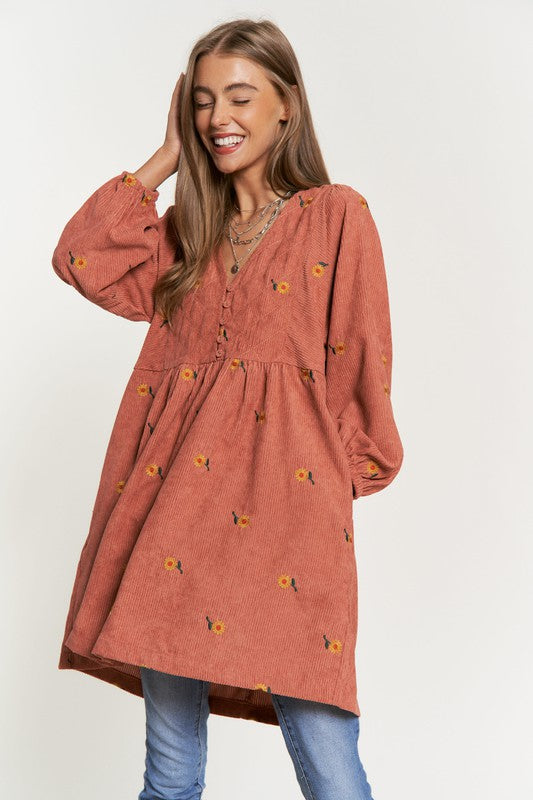 Jane Quilted Mini Dress
