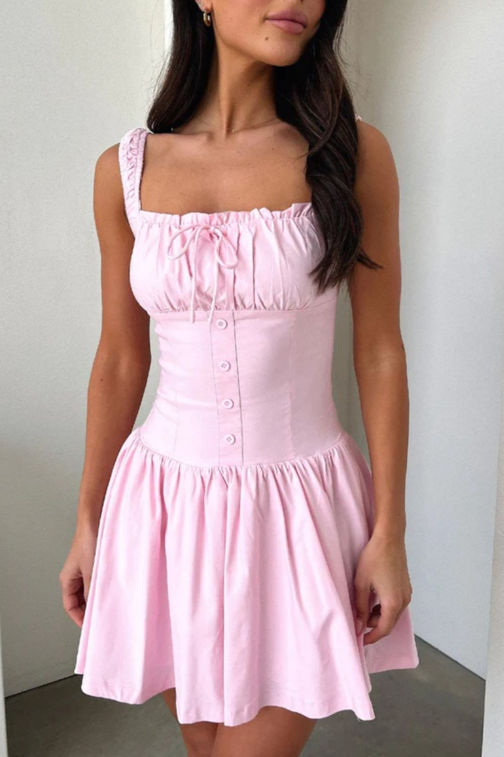 Gracie Square Neck Cami Dress
