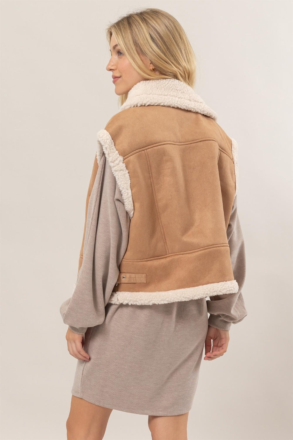 Beatrice Suede Vest