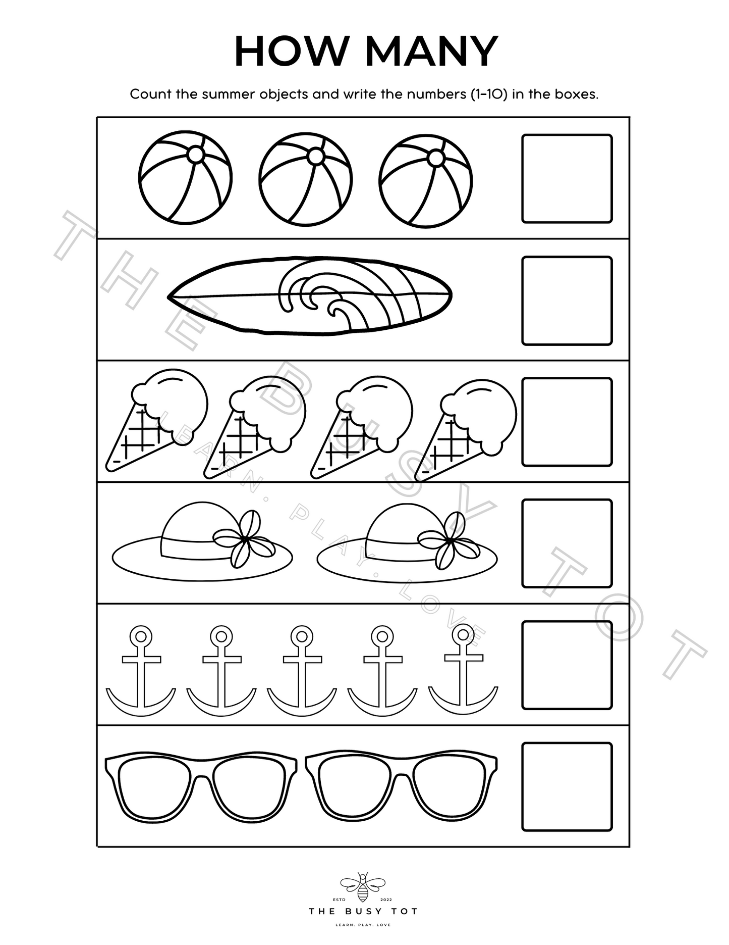 SUMMER ACTIVITY KIT- DOWNLOAD