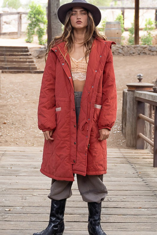 Wyoming Long Padded Jacket