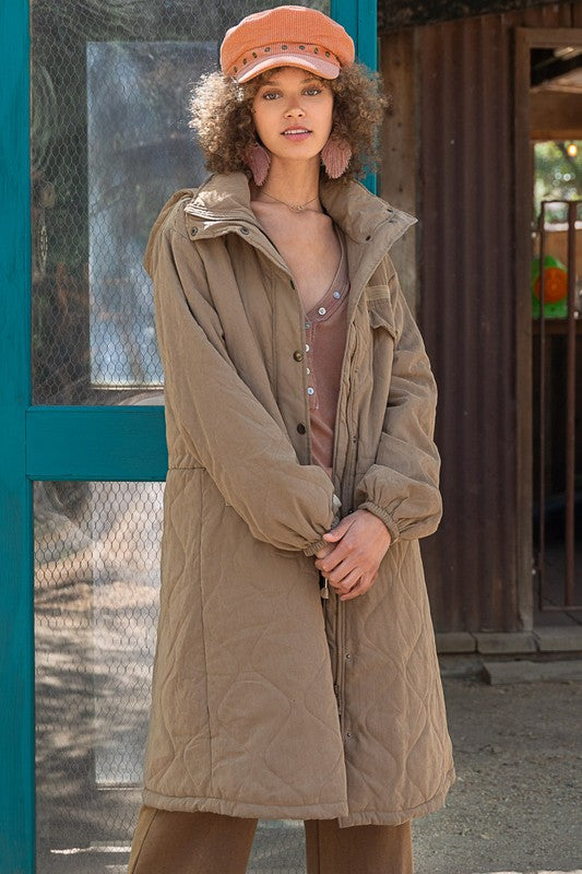Wyoming Long Padded Jacket