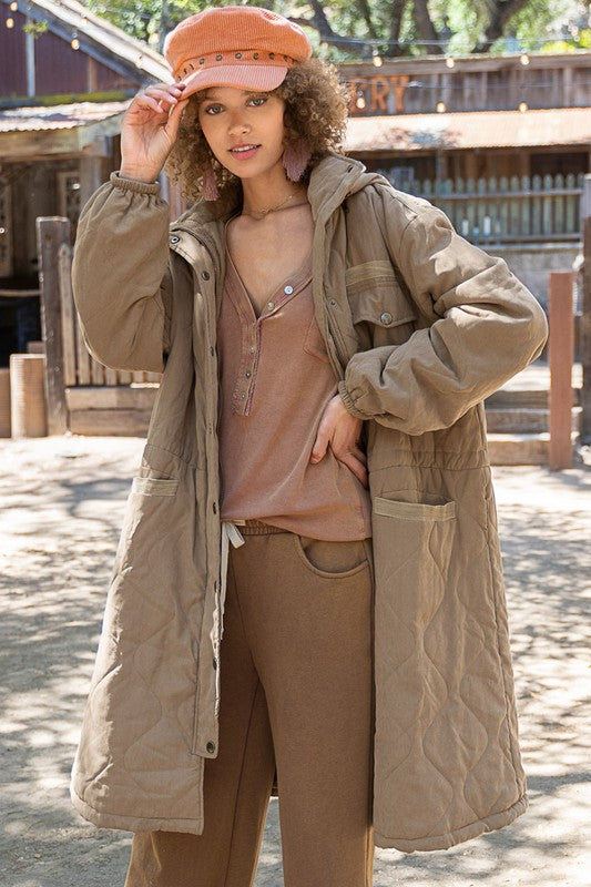Wyoming Long Padded Jacket