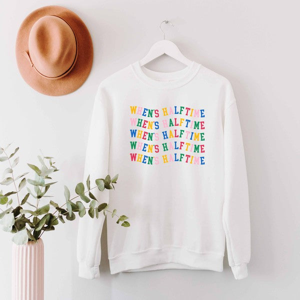 HALFTIME FOOTBALL GRAPHIC SWEATSHIRT