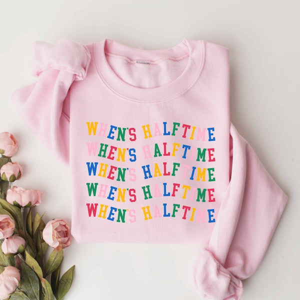 HALFTIME FOOTBALL GRAPHIC SWEATSHIRT