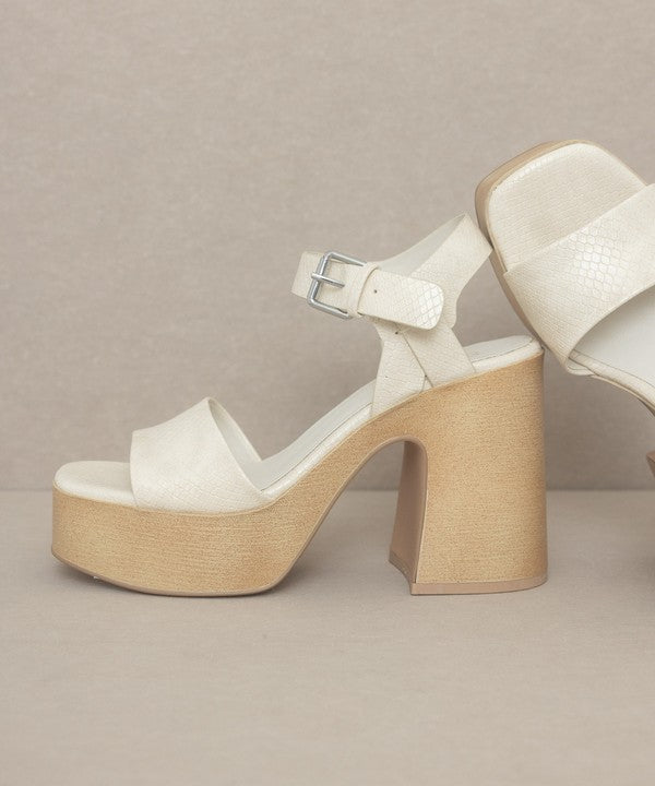OASIS SOCIETY Sadie - Chunky Platform Heel