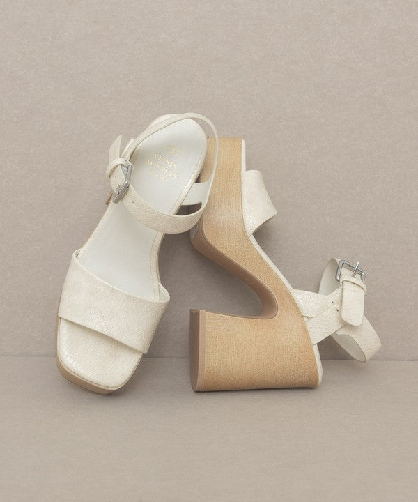 OASIS SOCIETY Sadie - Chunky Platform Heel