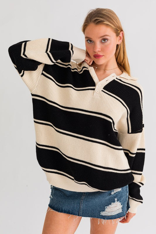 Brooke Oversized Sweater Top