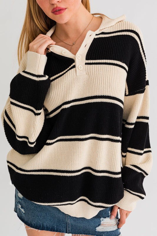 Brooke Oversized Sweater Top