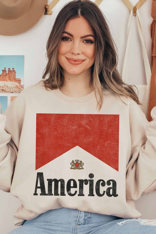 MARLBORO AMERICA GRAPHIC SWEATSHIRT