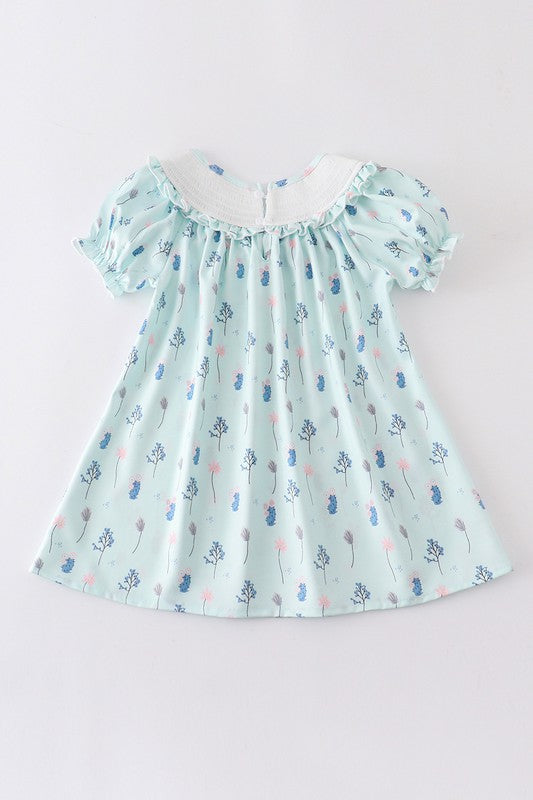 CACTUS SMOCKED DRESS