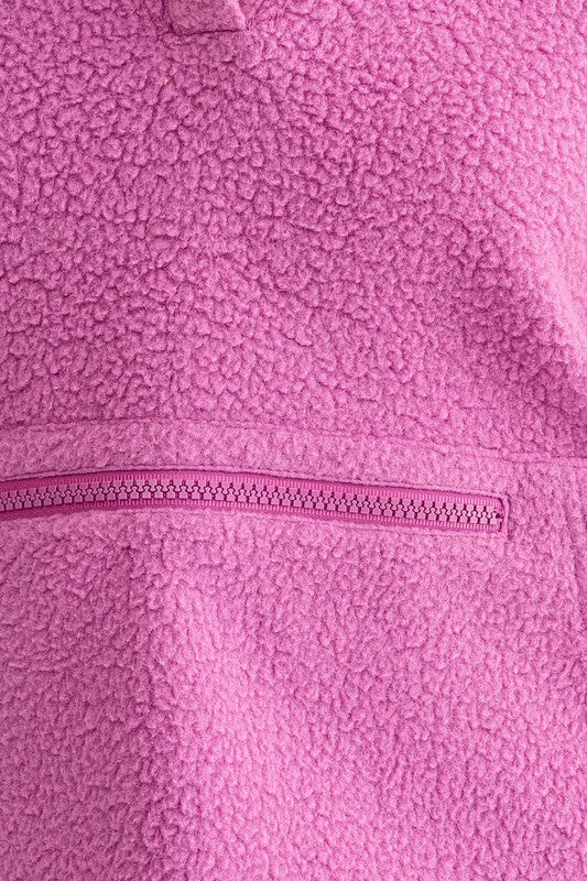 Beau Fleece Pullover Sweater