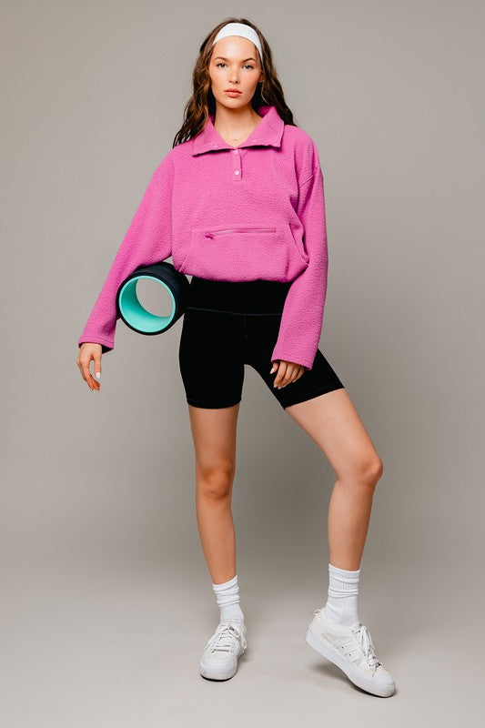 Beau Fleece Pullover Sweater