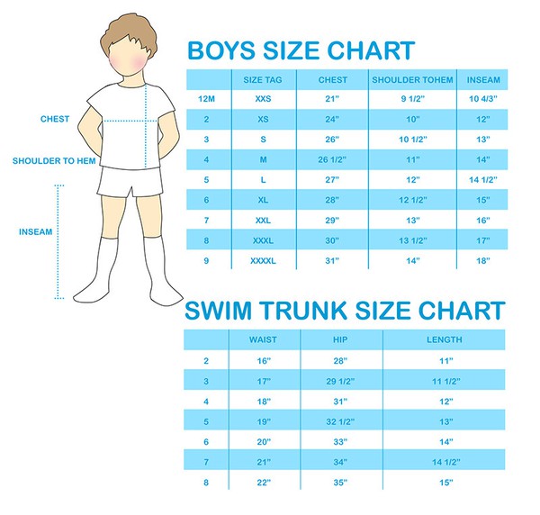 Blue character top
