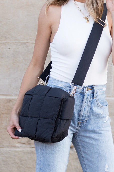 Romy Fold-Over Puffer Crossbody