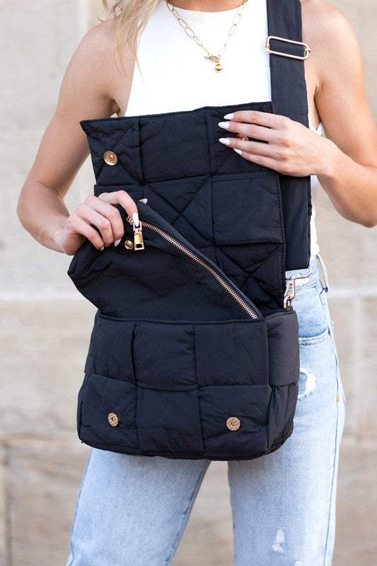 Romy Fold-Over Puffer Crossbody