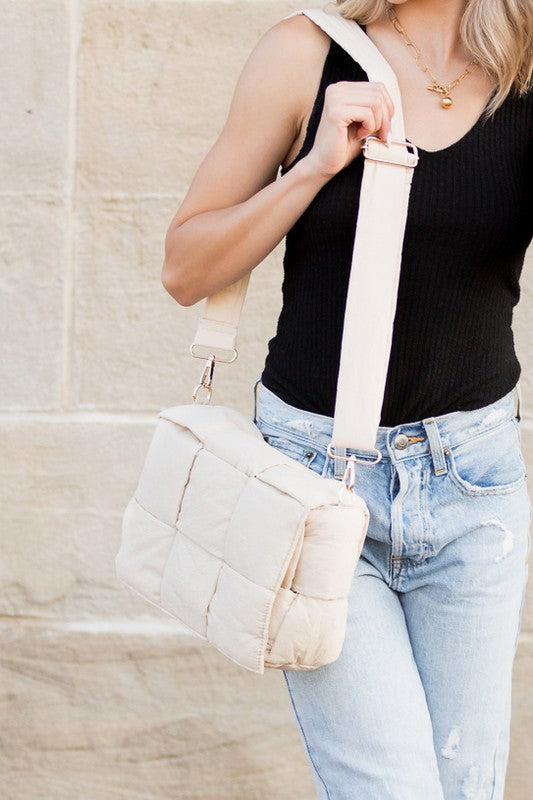 Romy Fold-Over Puffer Crossbody