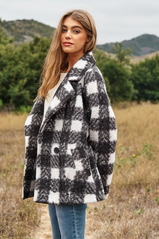 Georgie Double Breasted Coat Jacket