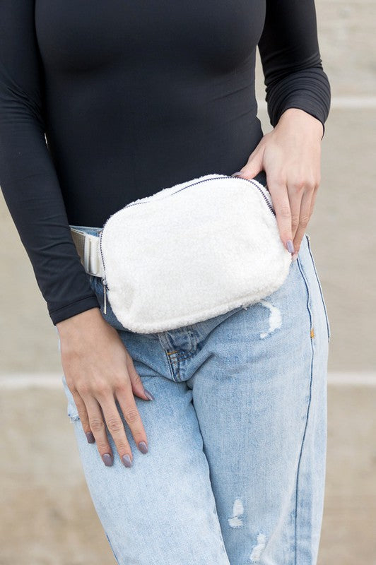 Lola Sherpa Sling/Belt Bag