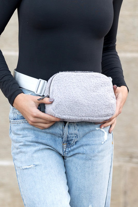 Lola Sherpa Sling/Belt Bag