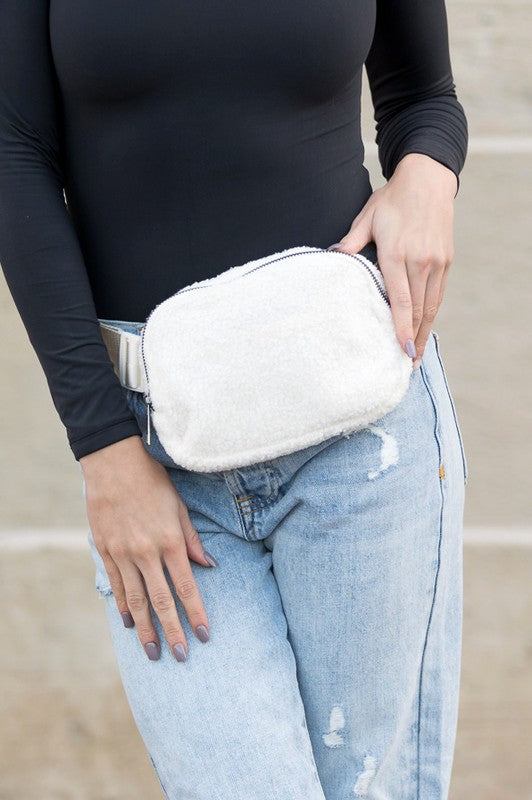 Lola Sherpa Sling/Belt Bag