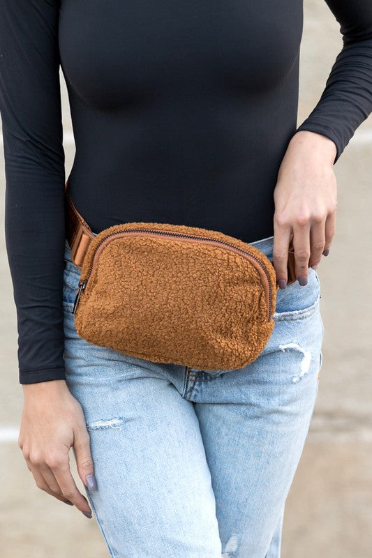 Lola Sherpa Sling/Belt Bag