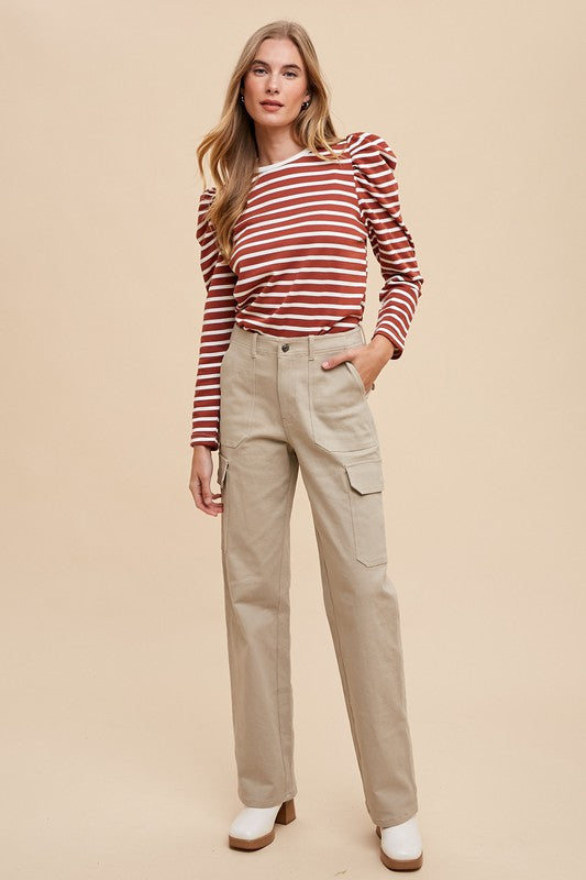 Rosie Red French Terry Top