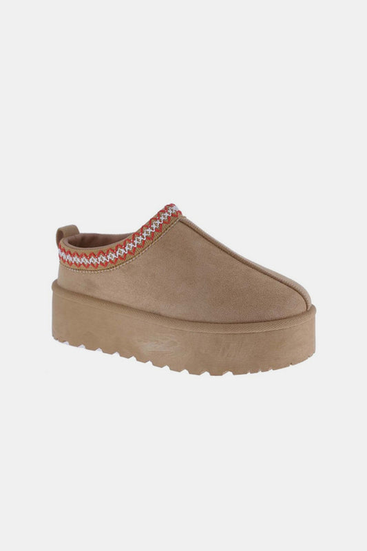 Taz Platform Slip-On Boots