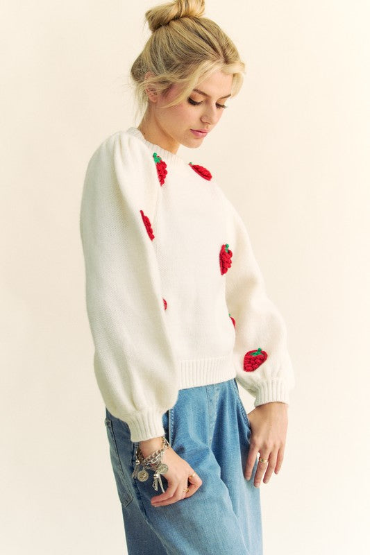 Strawberry Sweater