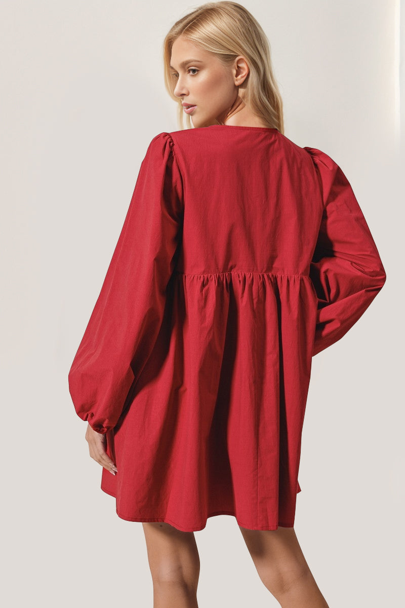 Ruby Front Tied Dress