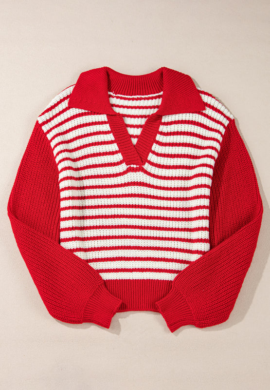 Johnnie Collar Sweater