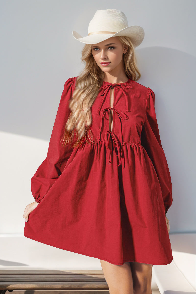 Ruby Front Tied Dress