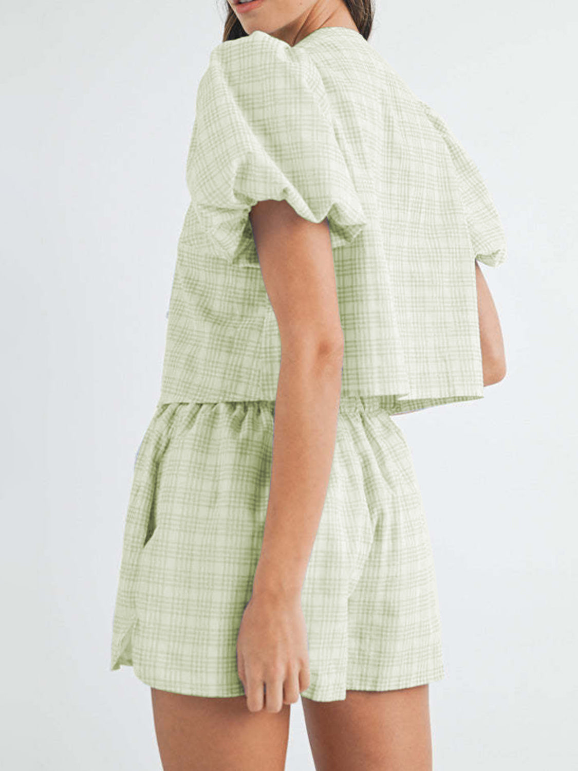Bow Tie Top and Shorts Set