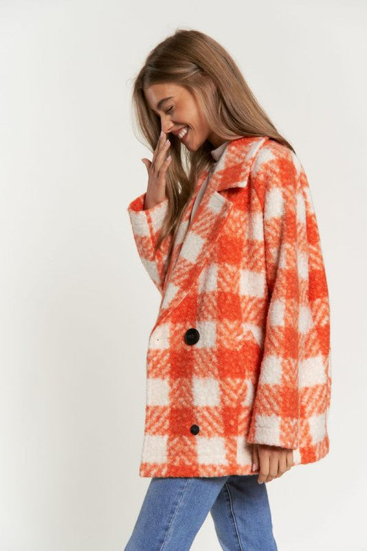Georgie Double Breasted Coat Jacket