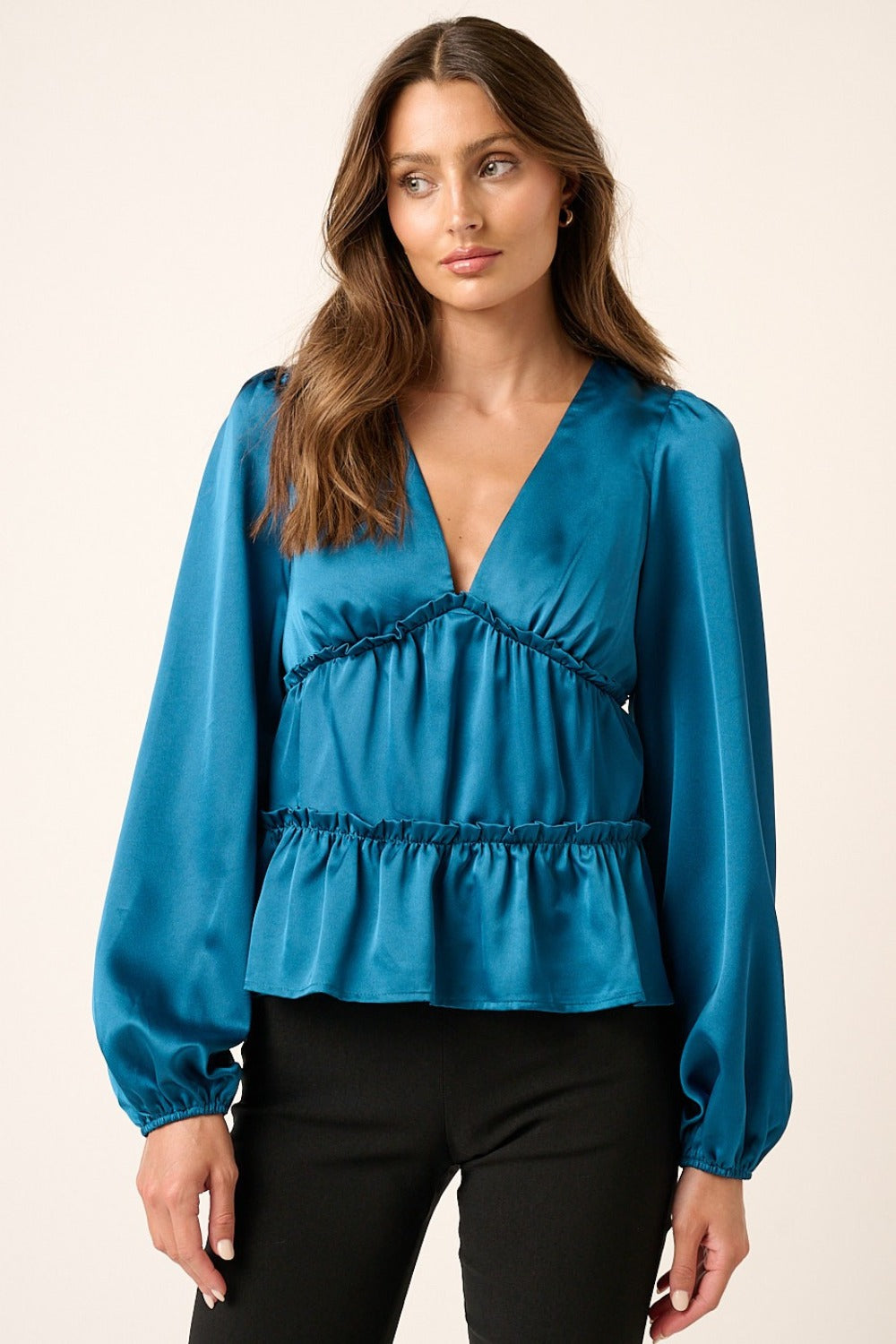 Icey Tier Blouse