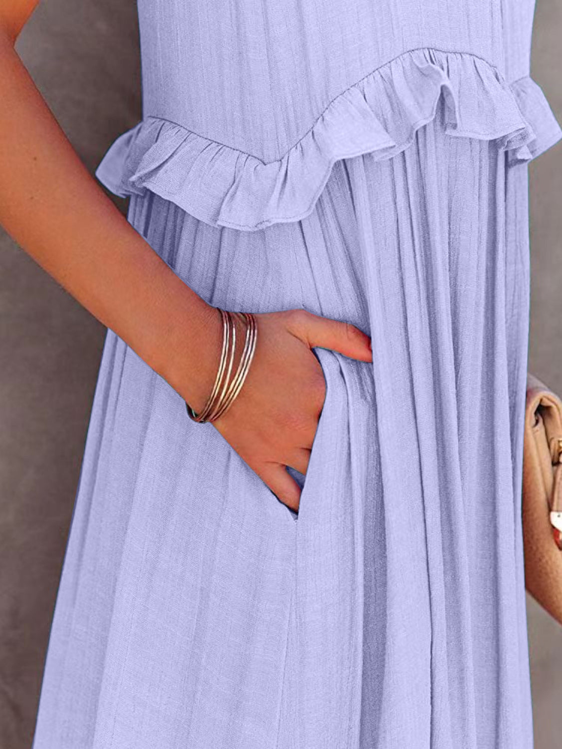 Mingo Tiered Maxi Dress