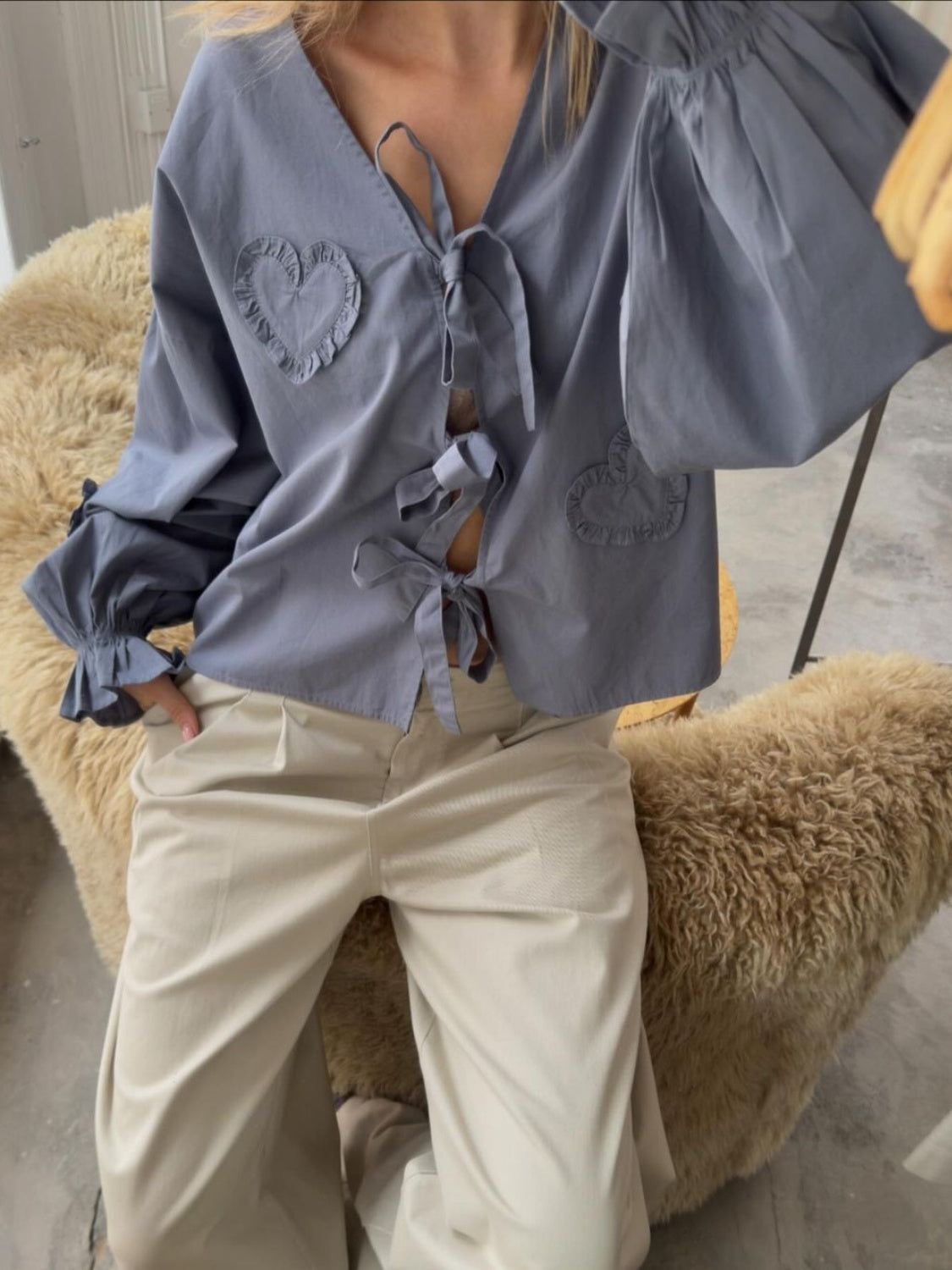Florence Tied Blouse