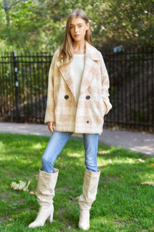 Georgie Double Breasted Coat Jacket