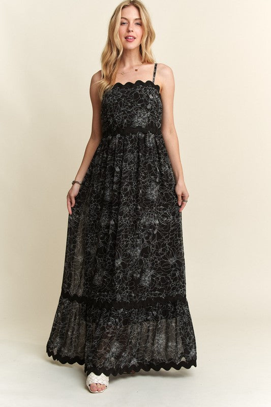 Midnight Magic Maxi Cami Dress