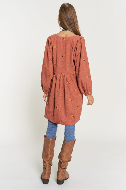 Jane Quilted Mini Dress