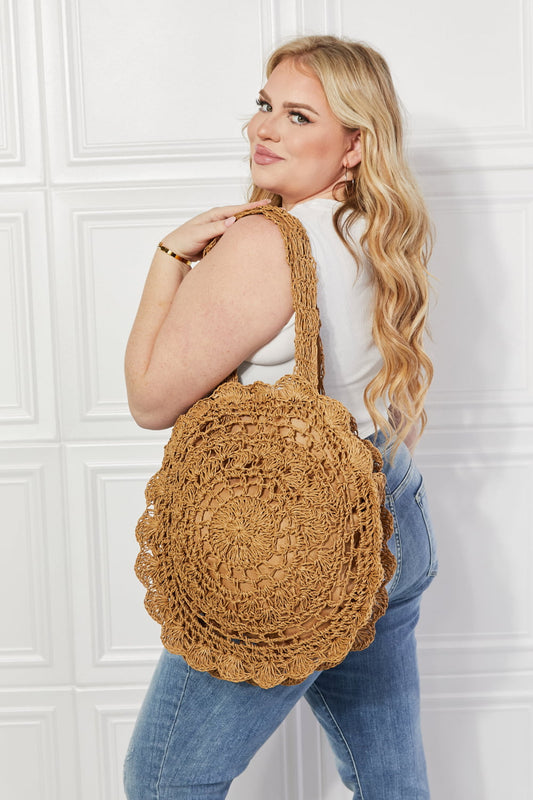 Brunch Time Rattan Handbag