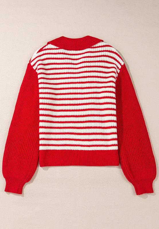 Johnnie Collar Sweater