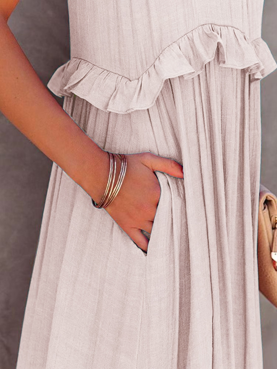 Mingo Tiered Maxi Dress