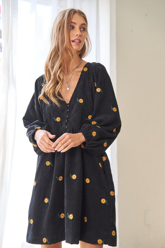 Jane Quilted Mini Dress