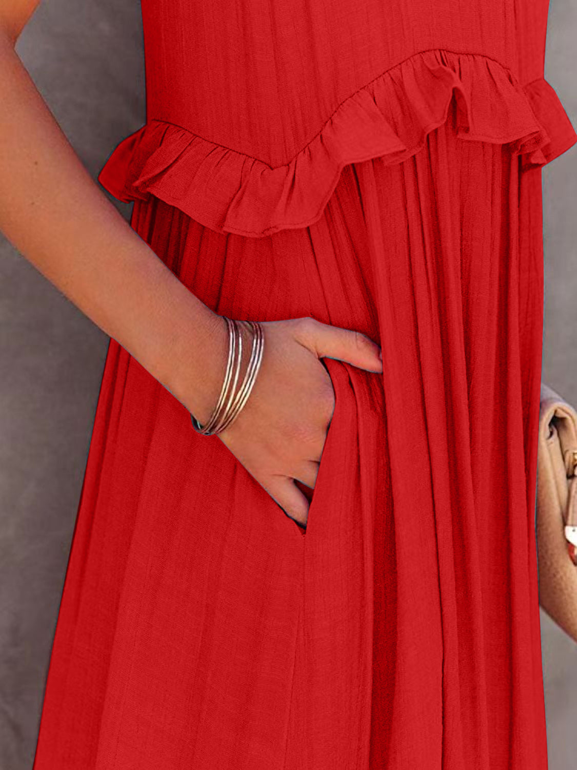 Mingo Tiered Maxi Dress