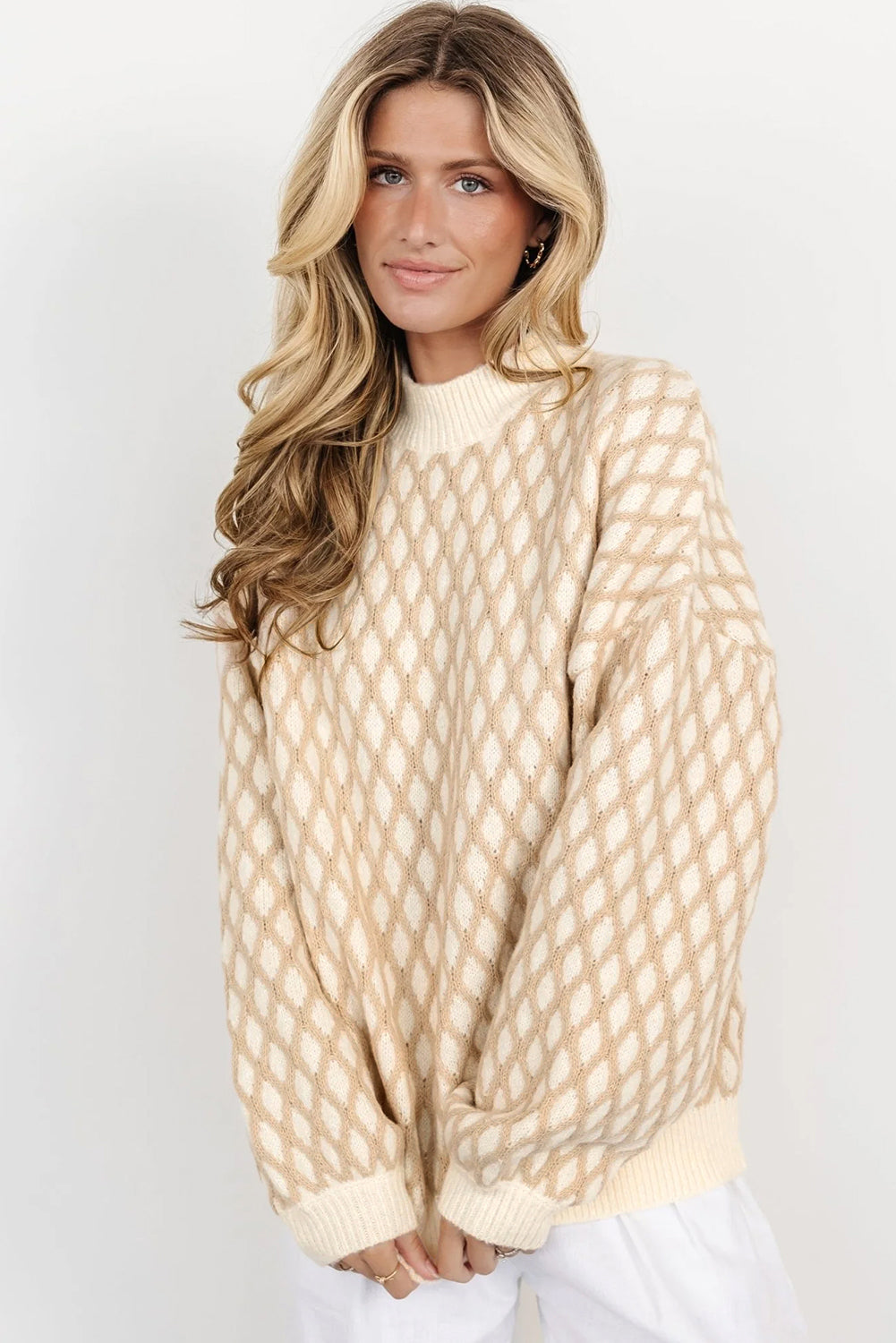 Chloe Mock Neck Sweater
