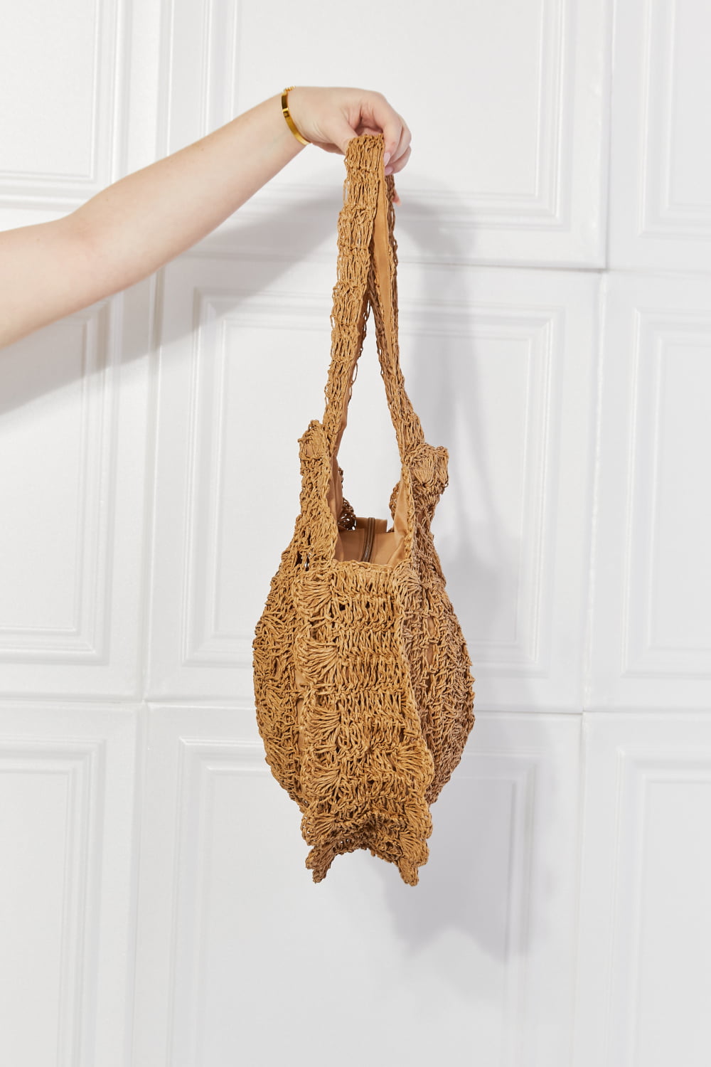 Brunch Time Rattan Handbag