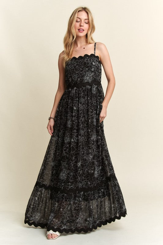 Midnight Magic Maxi Cami Dress
