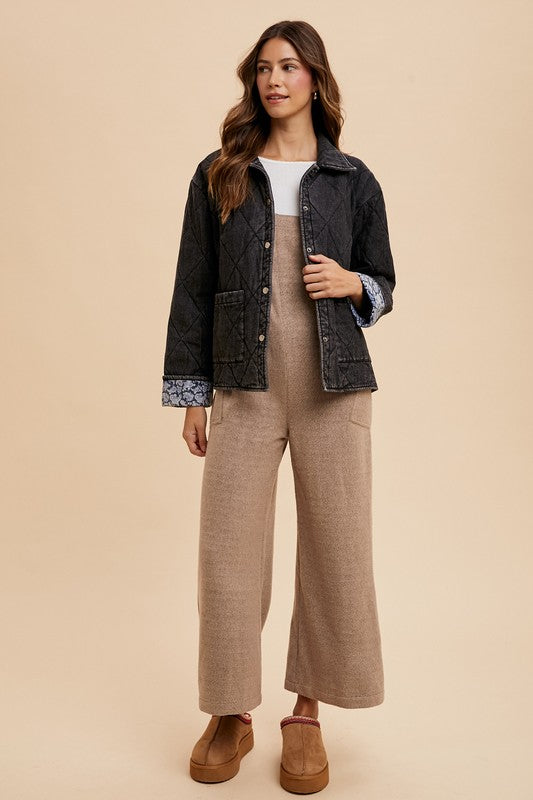 The Emily Snap Down Denim Jacket