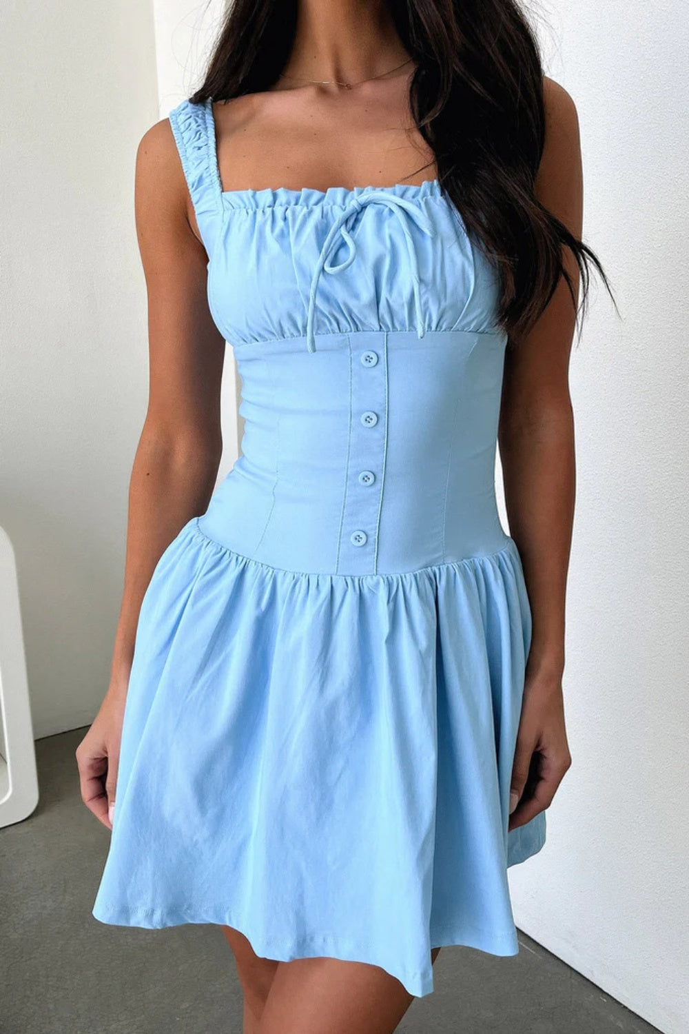 Gracie Square Neck Cami Dress